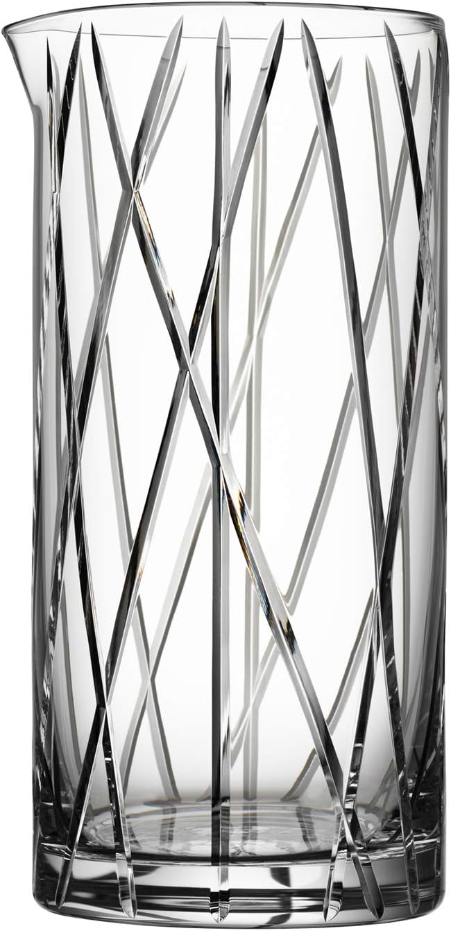 Orrefors City Mixing Glass with bar Spoon, Clear