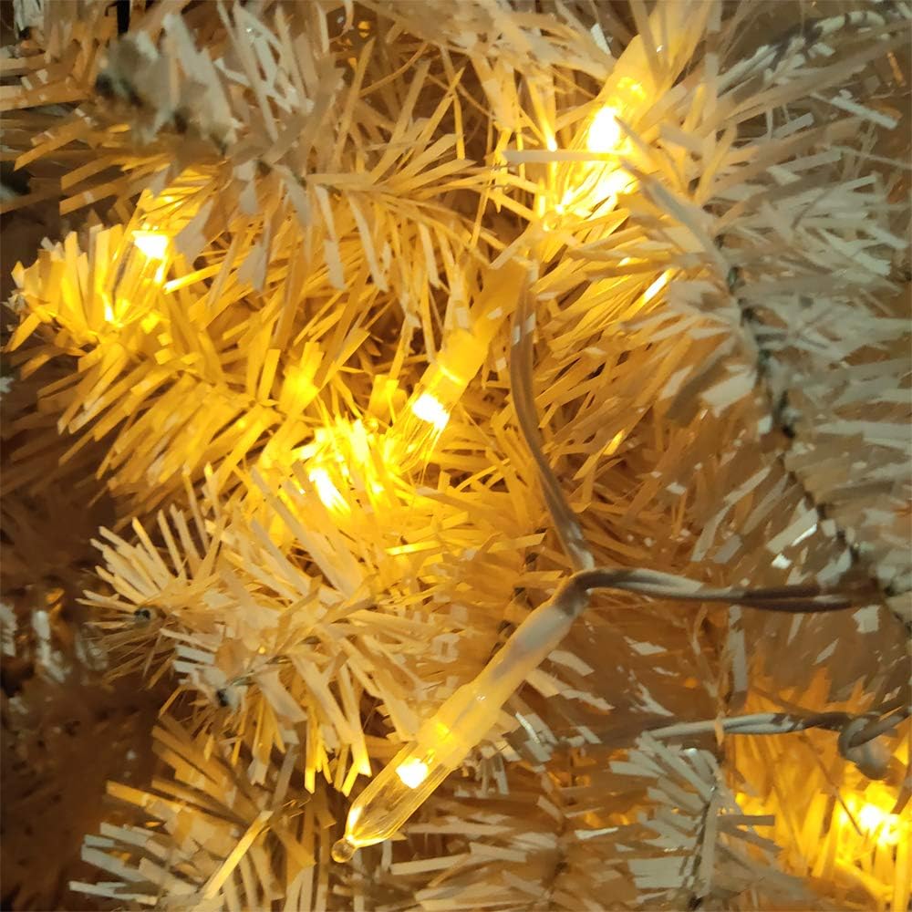 50 LED Battery Operated Christmas Lights - 18ft Waterproof String Lights with 8 Modes & Timer for Indoor/Outdoor Decor