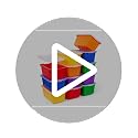 Colorful 6 Quart Stackable Plastic Storage Bins with Lids - Set of 6