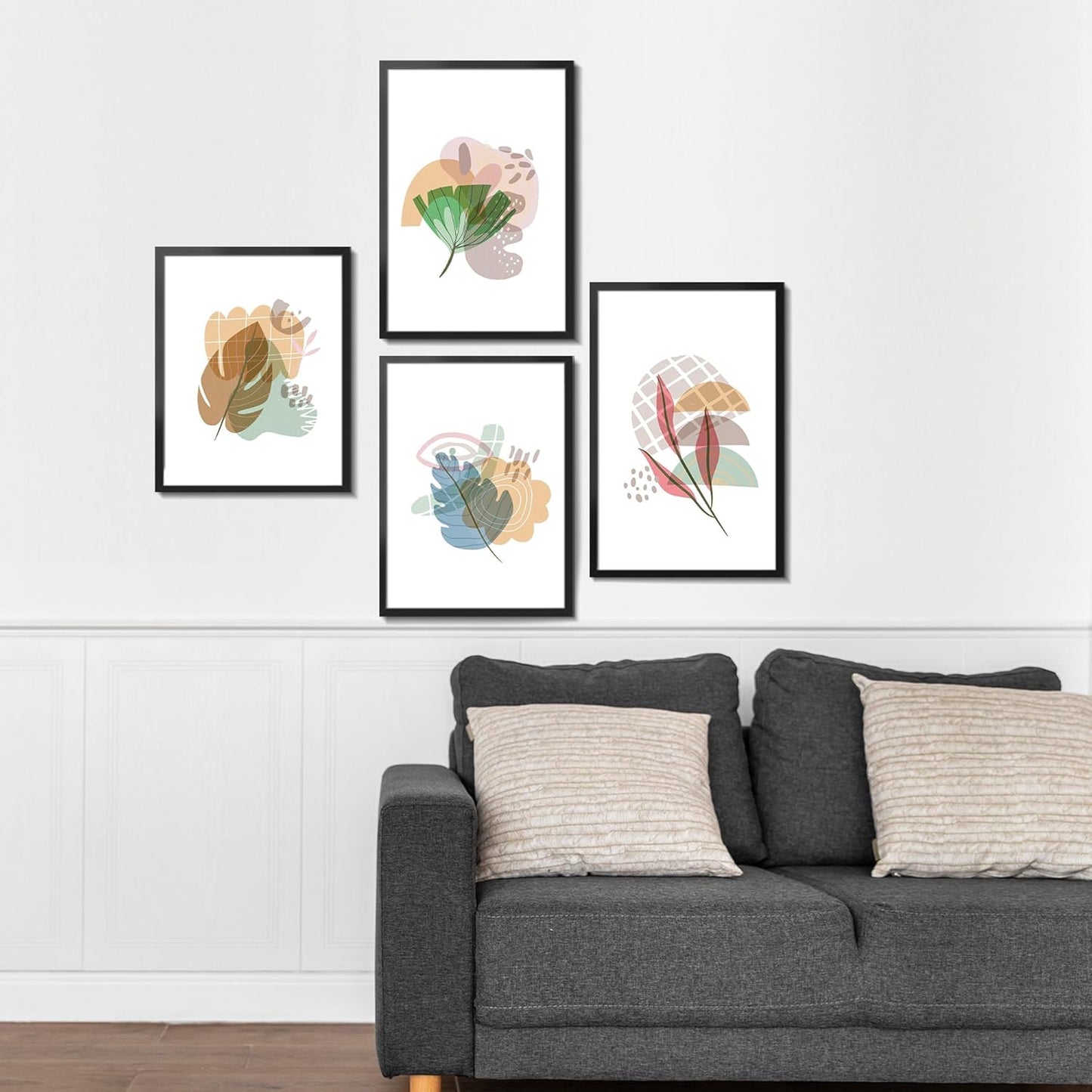 LaVie Home 13x16 Picture Frame - Classic Black Wall Display Frame with HD Plexiglas | Vertical & Horizontal Use