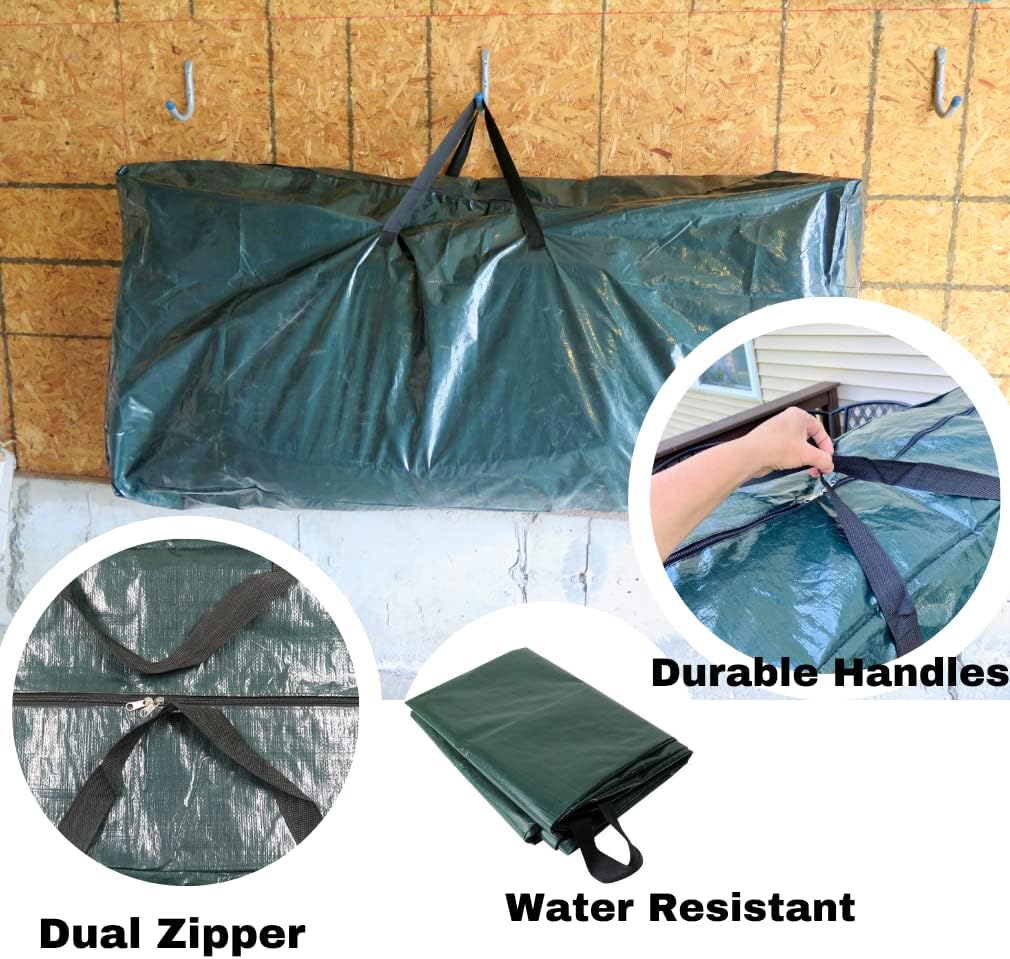 Extra Large Packing Bags for Moving - 5.5ft Storage Totes with Zippers & Handles for Cushions, Comforters, Camping