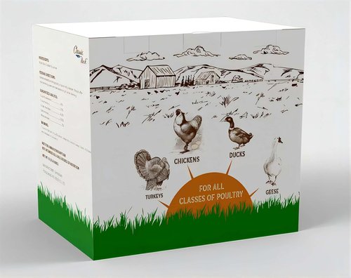 Classic Flock Black Soldier Fly Larva - High-Protein, Calcium-Rich Chicken Feed | 11 lb
