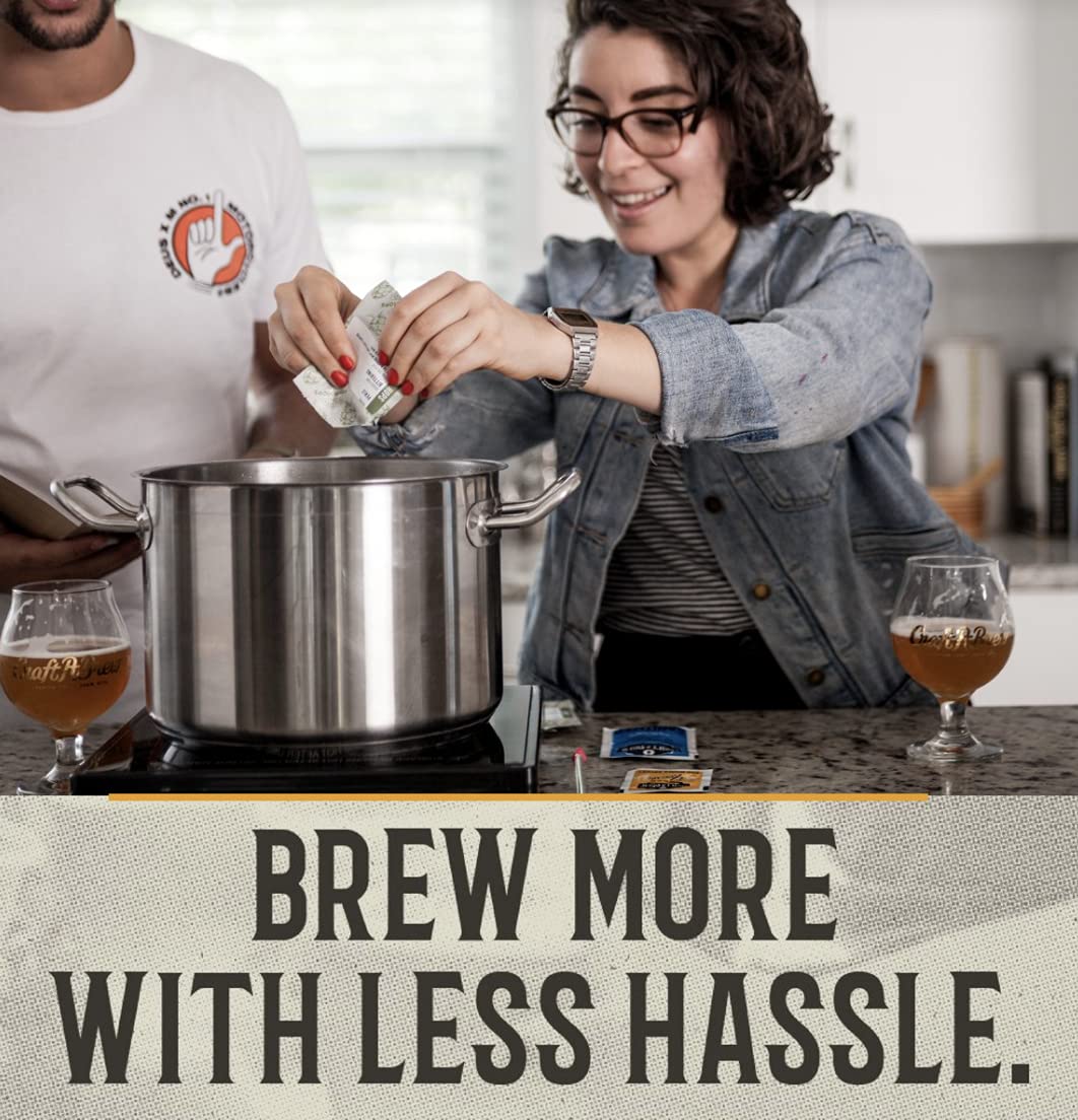 Craft A Brew Recipe Kit - Oak Aged IPA Refill - 1 Gallon - Ingredients for Home Brewing Beer