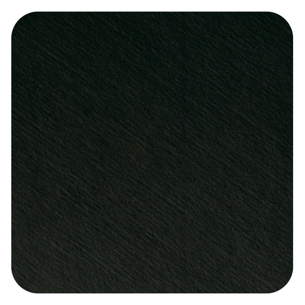 Hoffmaster 876108 Square Two-Sided Coaster, 4" Black (Pack of 500)