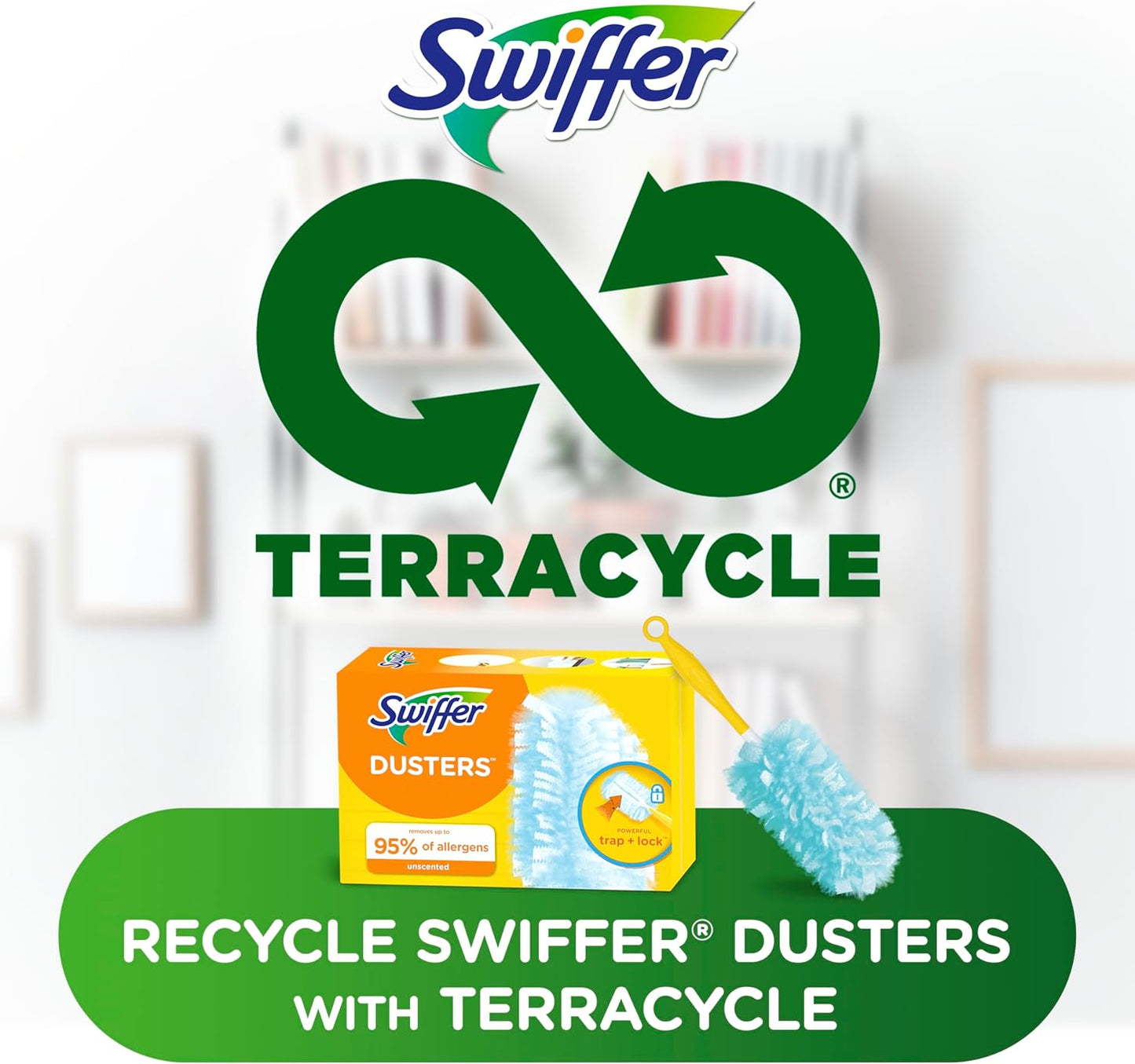 Swiffer Dusters Refills - 10 Count for Effortless Dusting | Compatible with Swiffer Duster System