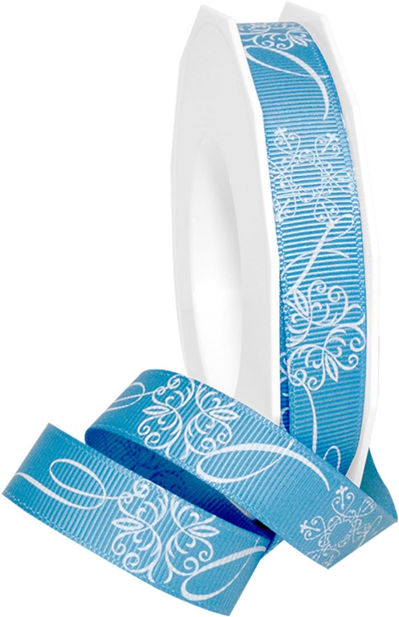 Double Face Satin Candy Cane Ribbon 5/8" x 25 YD - Perfect for Gift Wrapping & Crafts