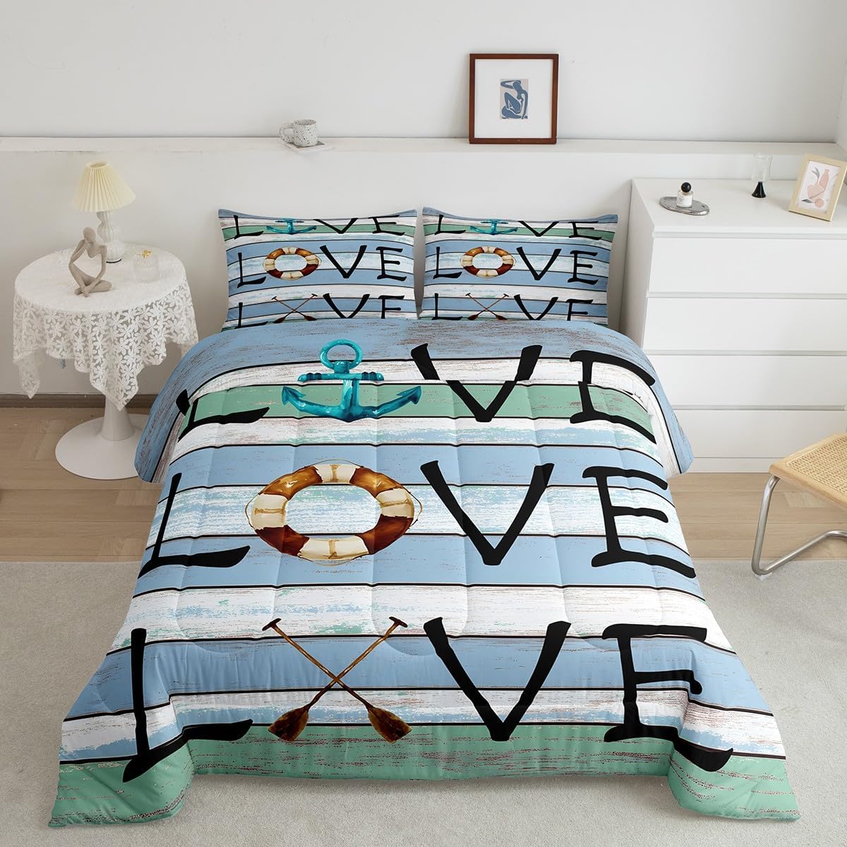 jejeloiu Baseball Comforter Set Twin Size Kids Camo American Flag Comforter for Boys Girls Teens Camouflage Bedding Set Breathable Baseball Games Duvet Set Room Decor Quilt Set