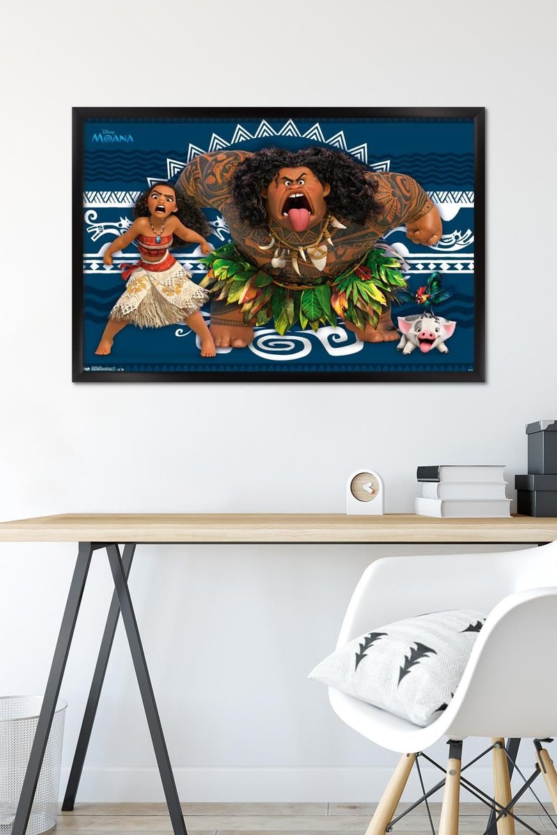 Trends International Moana Faces Wall Poster 22.375" x 34"