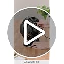 Vornado 460 Small Desk Fan - Black, 3 Speed, Adjustable Tilt, Quiet Air Circulation