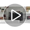 Proctor Silex 4-Slice Toaster Black with Extra Wide Bagel Slots