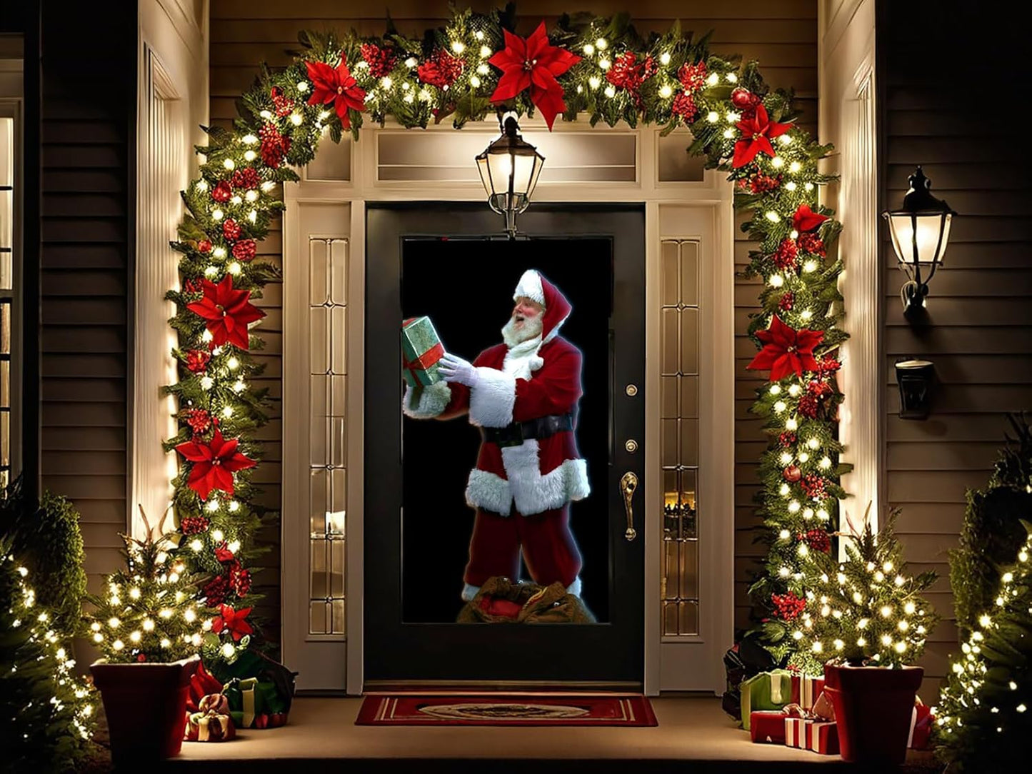 AtmosFX Christmas Digital Decorations DVD - Night Before Christmas Holiday Projector