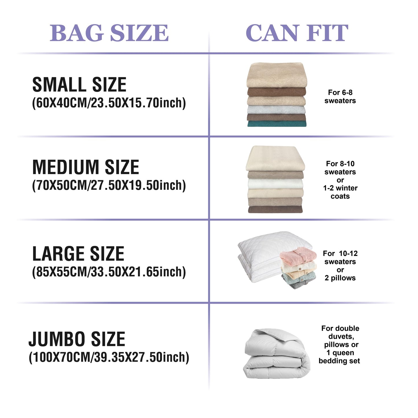 Vacuum Storage Bags with Electric Pump, 22 Combo (3Large/3Jumbo/8Medium/8Small) Space Saver Bags Vacuum Seal Bags with Pump, Space Bags, Vacuum Sealer Bags for Clothes, Comforters, Blankets, Bedding