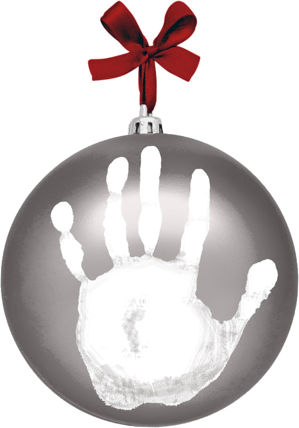 Christmas Baby Handprint Ornament Kit - DIY Keepsake Bauble with Paint for Newborns