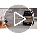 Chefman 10 Quart Digital Air Fryer with Rotisserie & 17 Presets, XL 10L, Black
