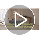 Waterproof Couch Cover for Dogs - Non-Slip Sectional Sofa Protector, 35x82.7 Dark Grey