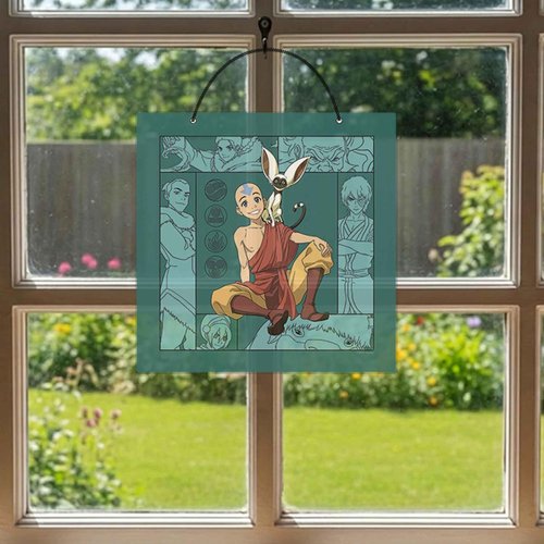 Avatar The Last Airbender Aang Acrylic Wall Decor - Fun Home Art for Fans