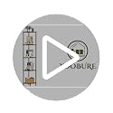 Yoobure White Corner Shelf Stand 5-Tier Tall Bookshelf for Bedroom & Living Room