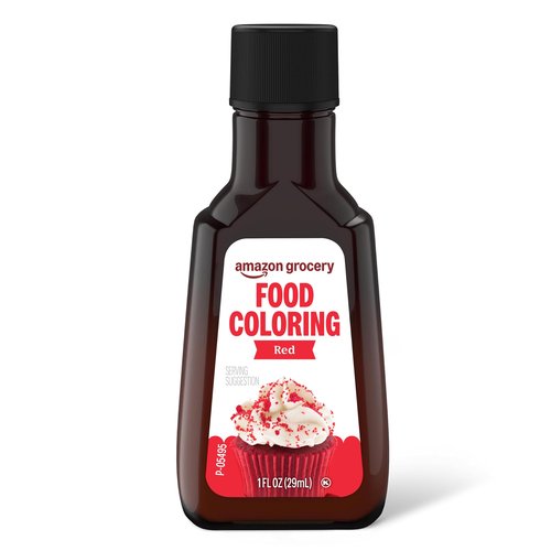 Amazon Grocery, Red Food Coloring, 1 Fl Oz