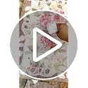 GERUIMO 8x10 Beige Boho Floral Area Rug Non-Slip for Living Room & Bedroom