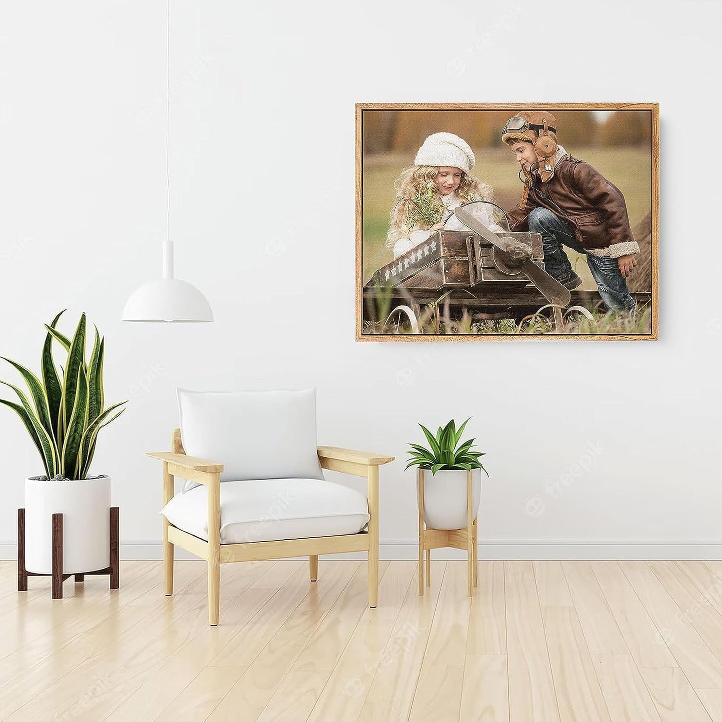 P&L ART. Personalized Custom Canvas Prints: Photo On Canvas Transform Your Photos into Stunning Framed Wall Art Digitally Printed Photo To Canvas Ideal for Home Decor Gifts Keepsakes Beige 24X36
