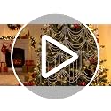 Junkin Silver 100 pcs 12.6" Crystal Christmas Ornament Strands for Tree Decor