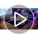 Game01 5x7 ft Neon Gaming Area Rug for Boys Room - Colorful Controller Carpet for Gamer Zone