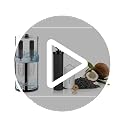 Water Filter Replacement for Berkey Gravity System - 2 Black Carbon & 2 Fluoride Filters