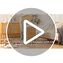 Large Laundry Hamper with Removable Liners and Handle - Natural, 130L, 34.3 Gallon Capacity