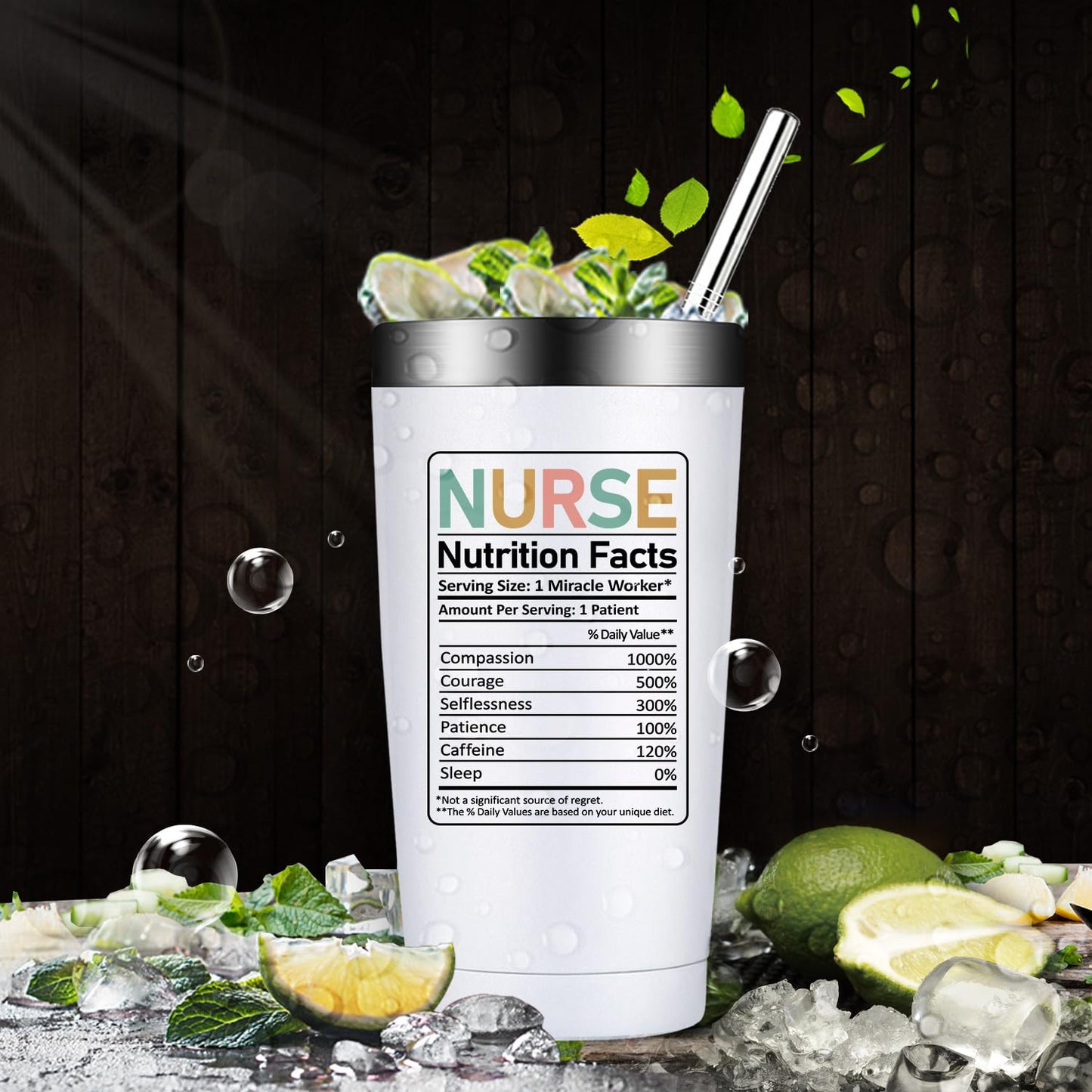 Fufandi Nurse Gifts for Women - Nurse Practitioner Gifts - Nurse Christmas Gifts - Nurses Birthday, Appreciation, Week Day Gifts for Nurses, Doctors, Assistant - Nurse Tumbler