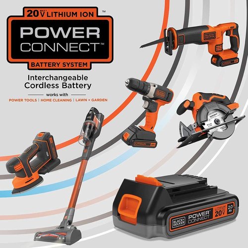 BLACK+DECKER 20V MAX Cordless Leaf Blower - Powerful 2-Speed, Up to 90 MPH, Lightweight Design