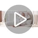 WGAKCED Queen Size Cooling Pillow Set of 2 - Adjustable Memory Foam Bed Pillows