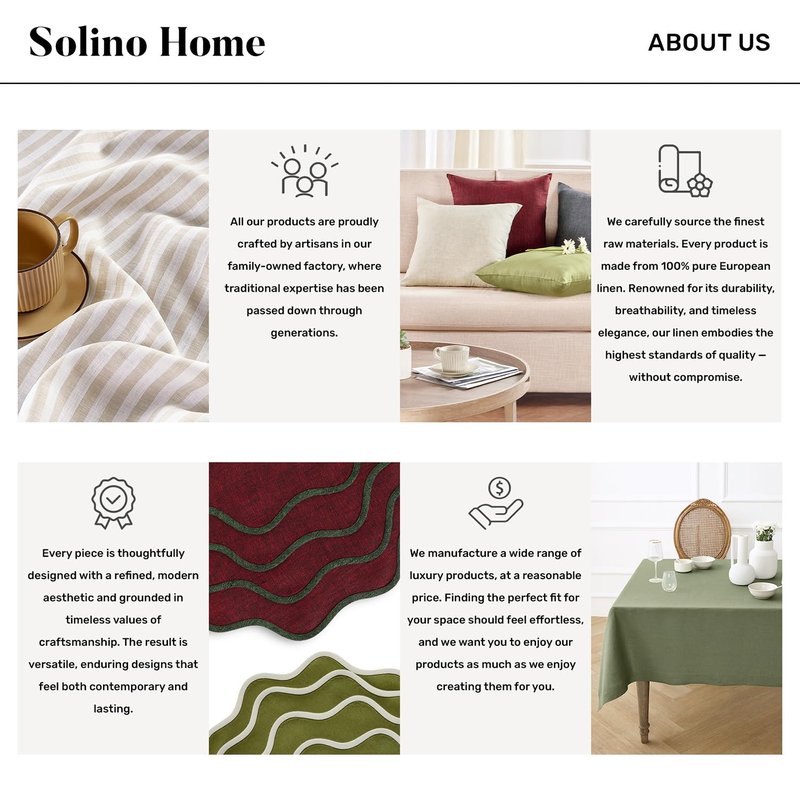 Solino Home Natural Linen Napkins Set of 4-100% Pure Linen Hemstitch Dinner Napkins 20 x 20 Inch for Spring, Summer, Mothers Day - Classic Hemstitch