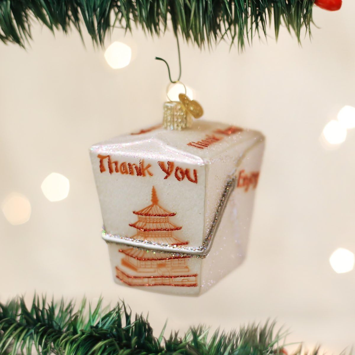 Handcrafted Glass Cheese Wedge Ornament - Unique Christmas Tree Decoration