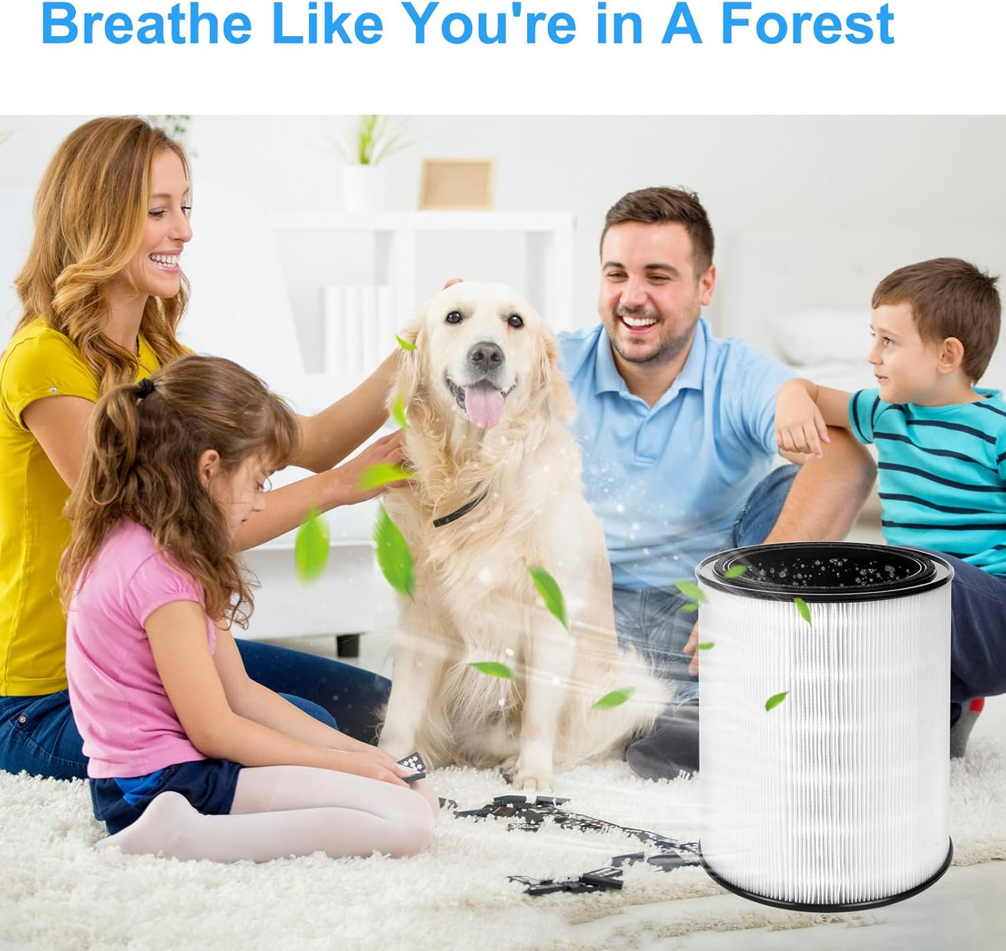 1Pack True HEPA Replacement Filter-Compatible with Aerus Lux Guardian Angel Air Cleaner Purifier Filter,for Angel Air Replacement Filter Parts Coding Part#GA99