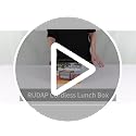 RUDAP Yellow Cordless Electric Lunch Box 24000mAh Food Warmer 1.2L with 5 Heating Modes
