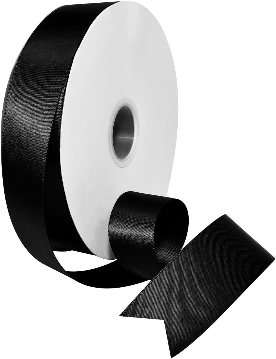 Rosy Mauve Double Face Satin Ribbon 3/8" x 100 YD - Perfect for Gift Wrapping, Crafts & Weddings