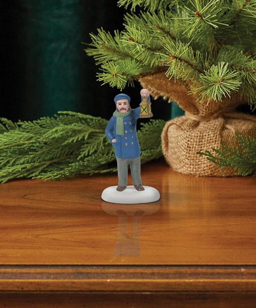 Department 56 Nightwatch Figurine - Dickens Village Lantern Holder | 2.5 Inch, Multicolor
