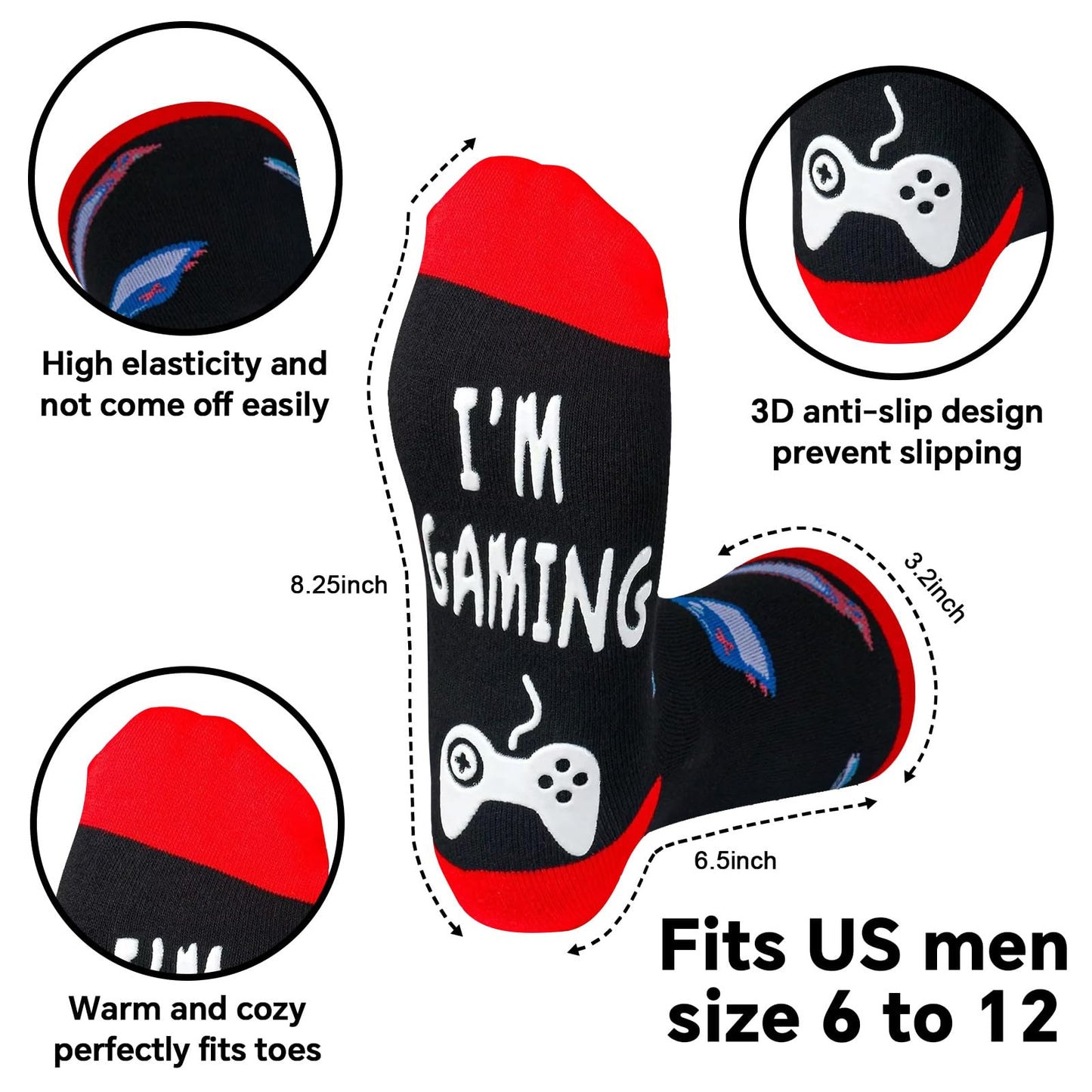 DOEARTE Gamer Gifts - Gifts for Gamers Men - Gaming Gifts for Men, Teenage, Teen Boys, Boyfriend - Birthday Christmas Gift Set for Gamer - 20oz Gaming Tumbler