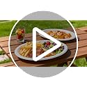 White 12-Inch Compostable Oval Plates - 125 Heavy Duty Paper Dinnerware