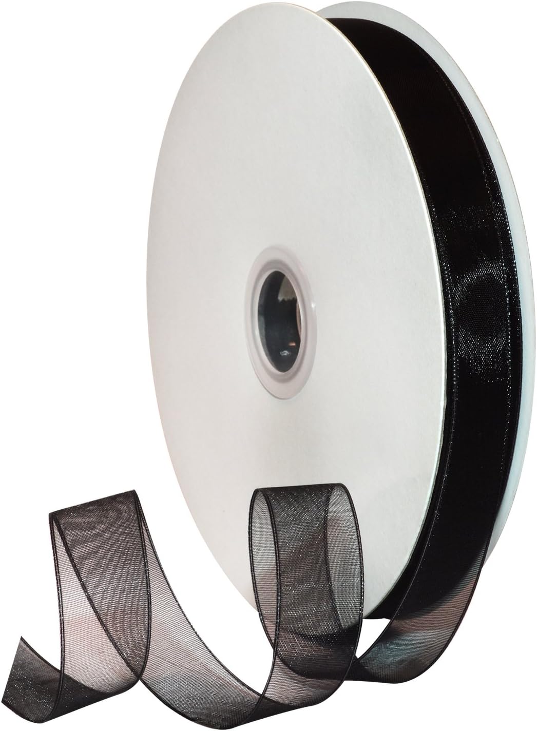 Red Organdy Nylon Ribbon - 5/8 Inch x 100 Yards | Morex 91803/100-609