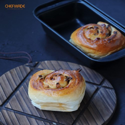 CHEFMADE Nonstick Bread Loaf Pan Set - Perfect for Meatloaf | Small 3.1" x 5.8" Size, Set of 2