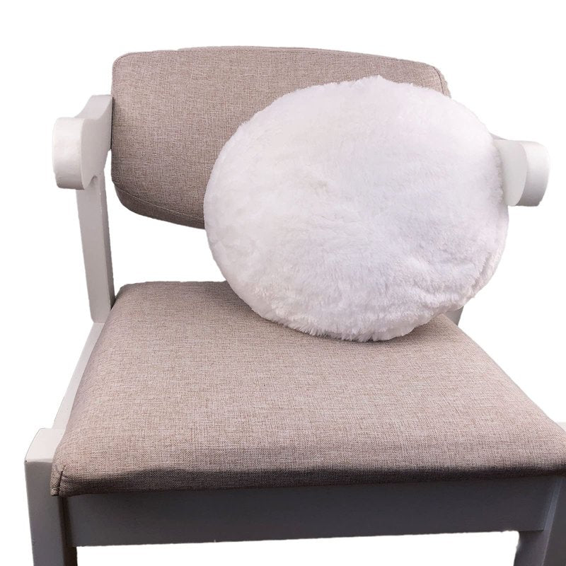 CHORONMO Baseball Plush Pillow - Soft Stuffed Fluffy Toy, Durable Round Sports Gift for Kids Room Decor