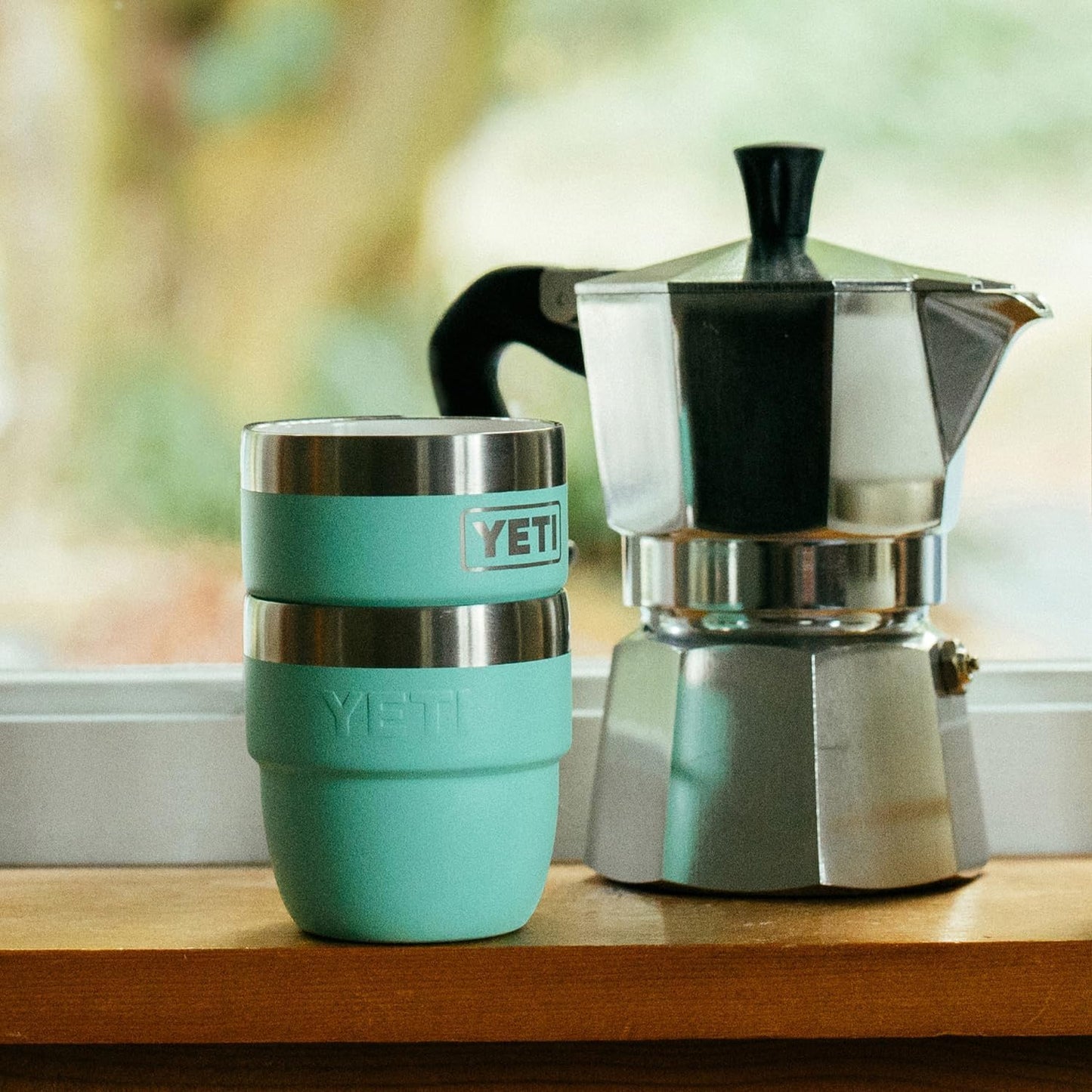 YETI Rambler 4 oz Stackable Espresso Cups - Stainless Steel, Vacuum Insulated, 2 Pack