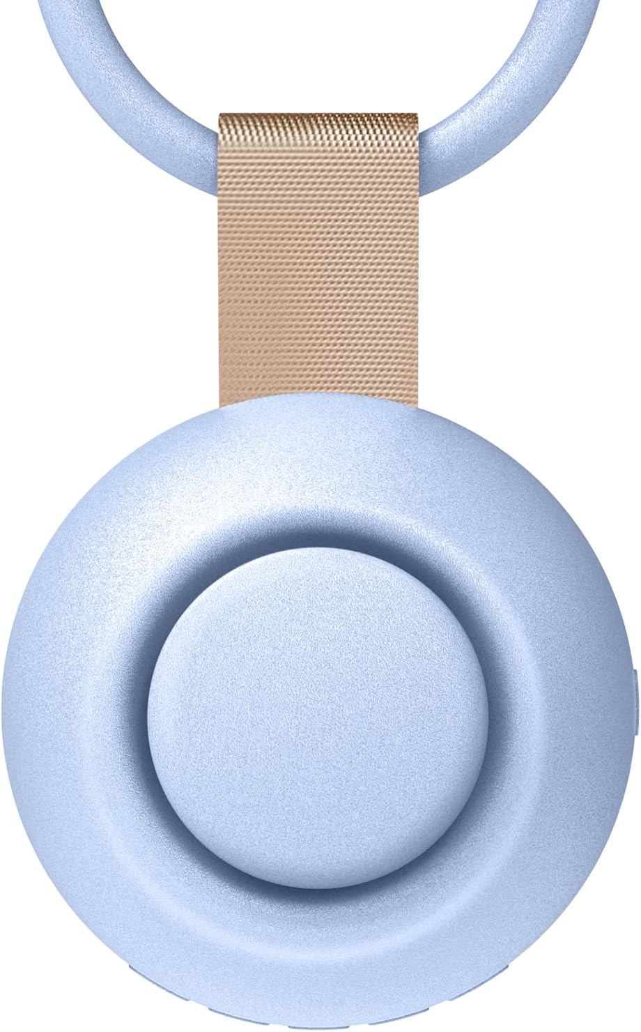 Mom's Choice Awards Portable Sound Machine - AI Cry Detection & 18 Soothing Sounds | Bluetooth Rechargeable, Gray & Blue
