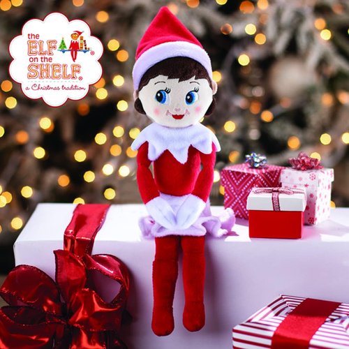 Elf On The Shelf Plushee Pals Snuggler - Adorable 12" Plush Toy for Girls