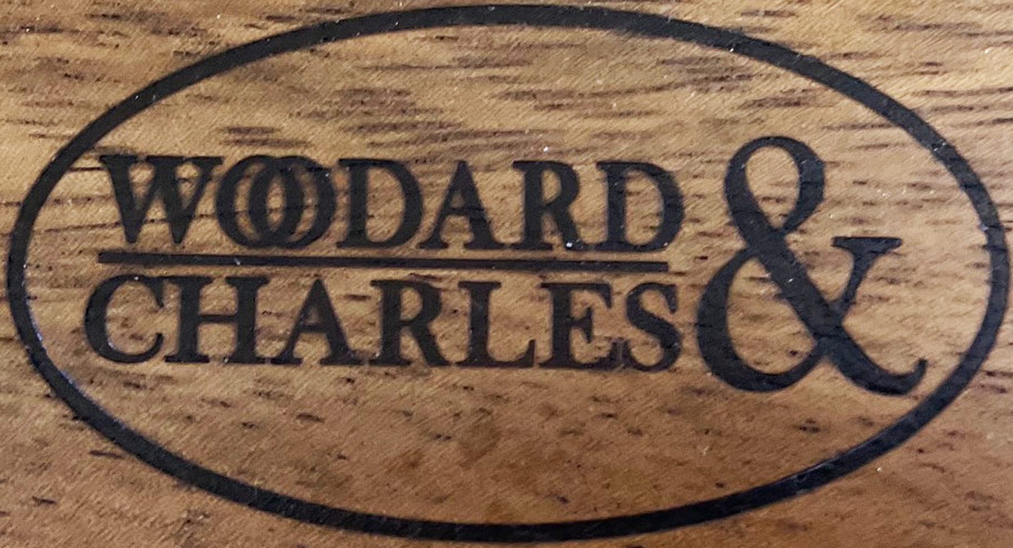 Woodard & Charles Acacia Wood Ice Bucket - 2 Quarts, 7" x 7 1/2"