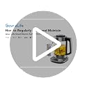 GoveeLife Silver Smart Electric Kettle 1.7L with App & Voice Control