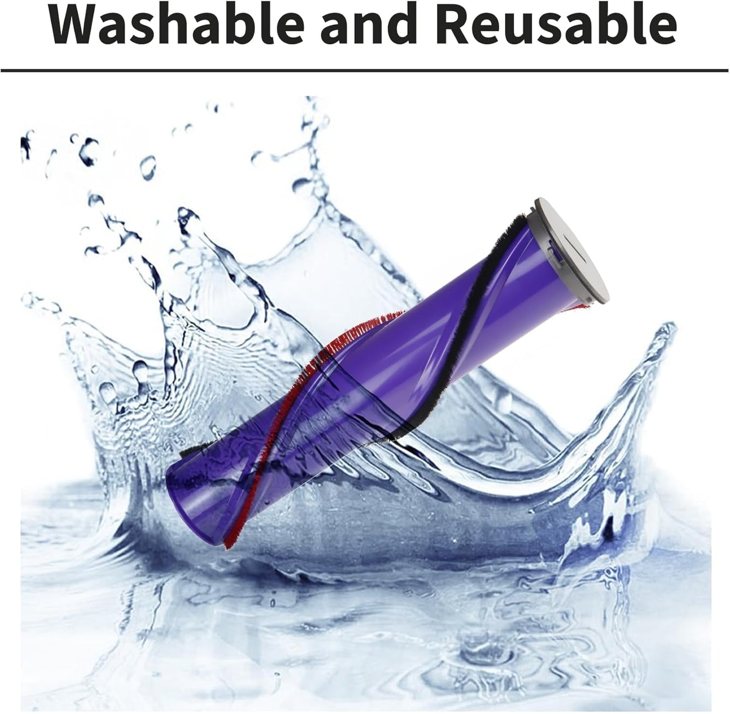Quick-Release Motorhead Cleaner Compatible with Dyson V7 V8 V10 V11 V12 V15 Gen 5 SV10 SV11 SV12 SV14 SV20 SV22 SV24 Vacuums Cleaner Head for Hardwood Floor Carpets