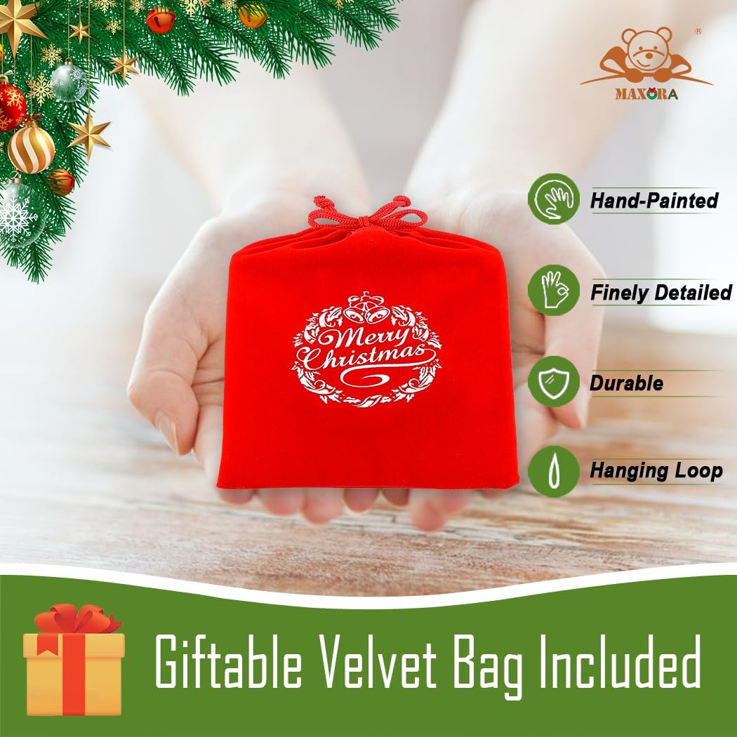 Personalized Family Christmas Stocking Ornaments - Set of 6 Unique Keepsake Gifts 2025