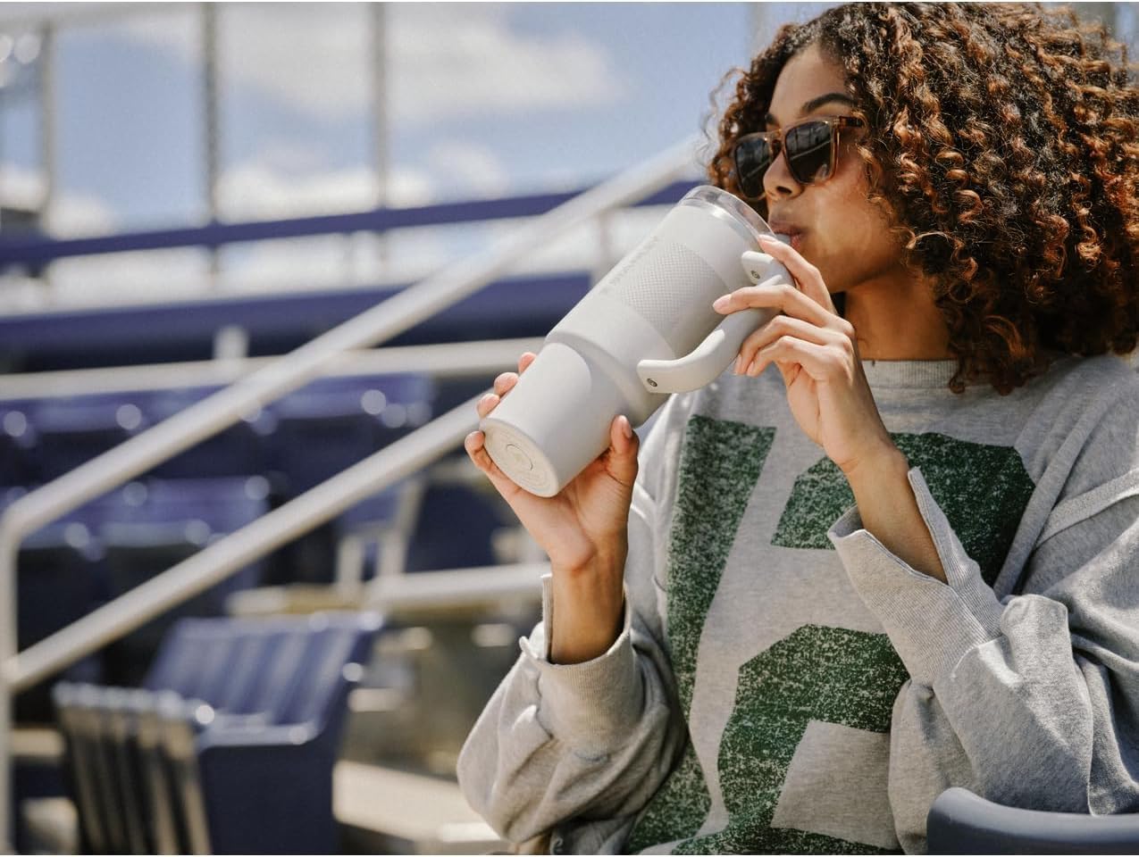STANLEY Quencher ProTour Flip Straw Tumbler with Leakproof Lid 30 oz | Built-in Straw and Handle | Cup Holder Compatible for Travel | insulated Stainless Steel Cup | BPA-Free | Goldenrod Fade